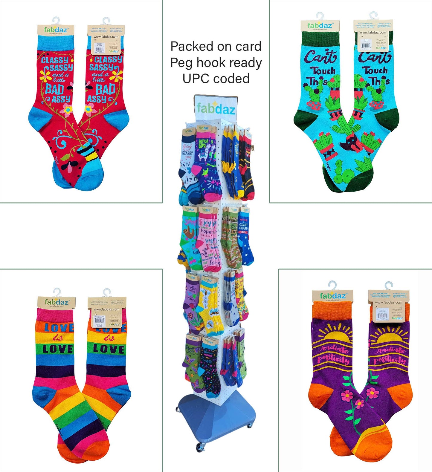 All You Need Is Love Women's Novelty Crew Socks