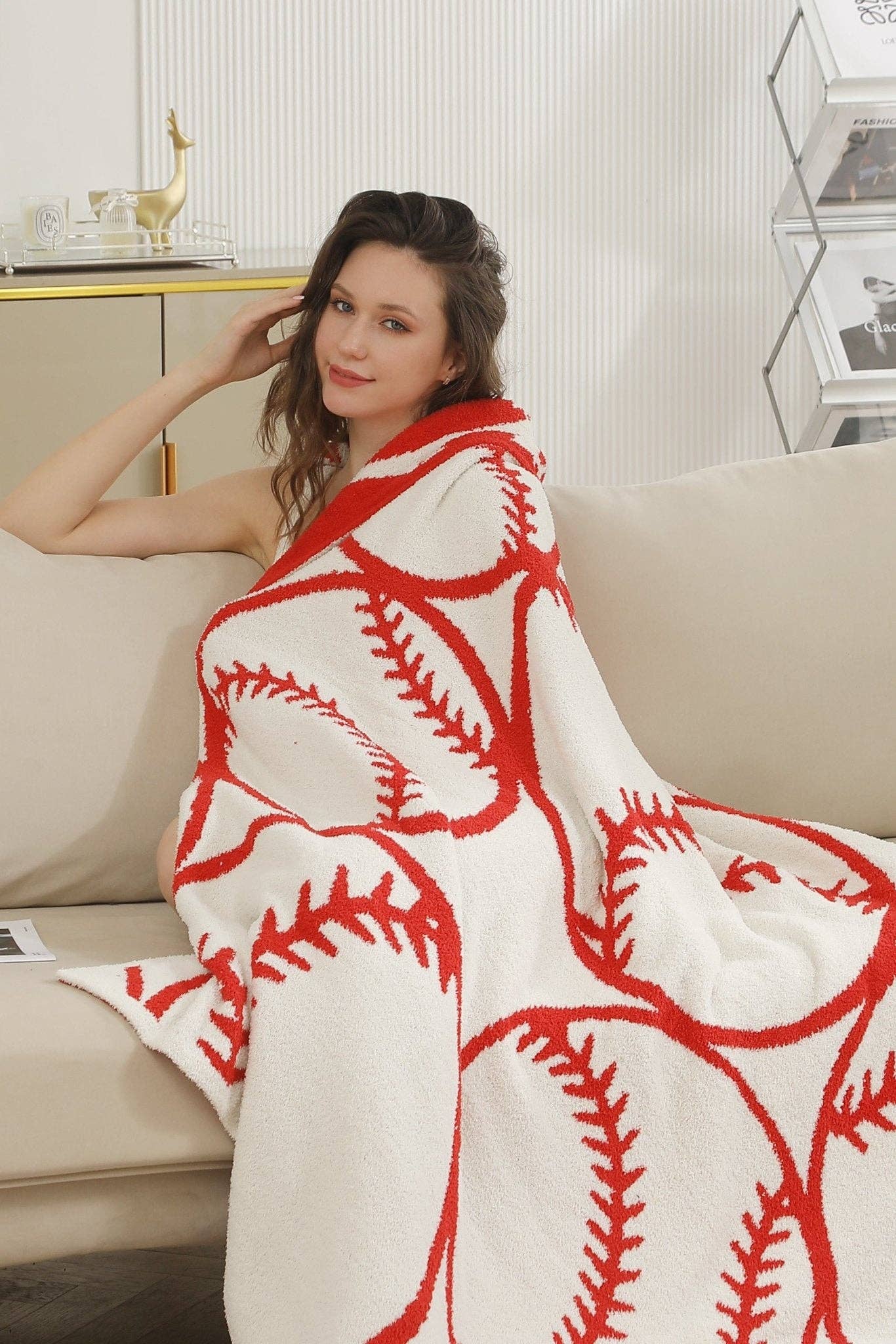 JCL4320 Super Lux Baseball Blanket