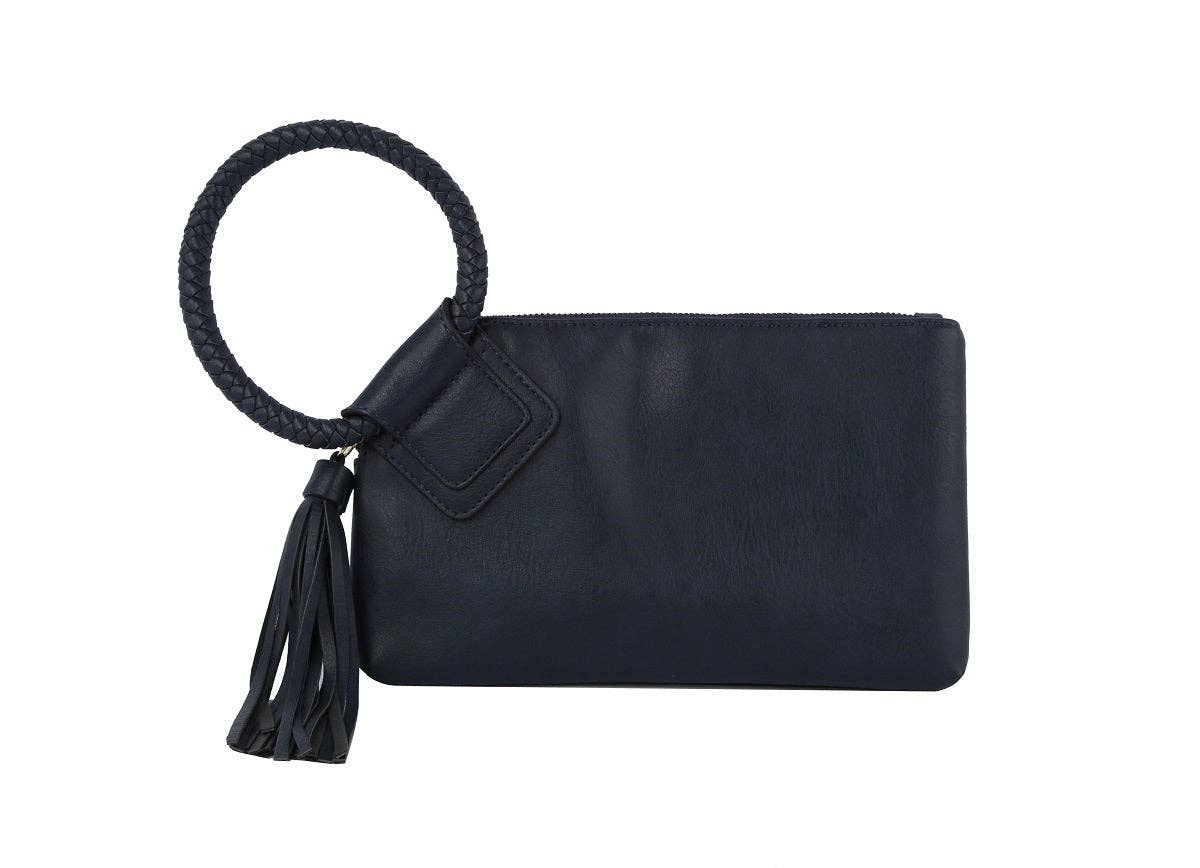 JYM0346 Soft Vegan Leather Wristlet/Clutch