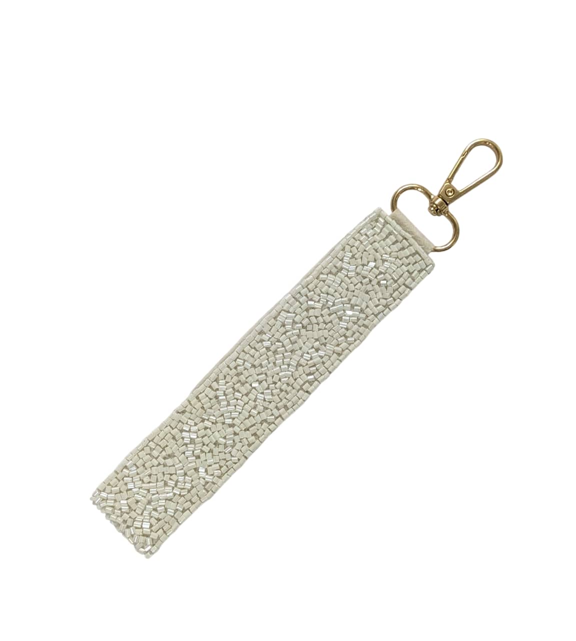Ladies Teacher Beaded Wristlet Strap Key Chain