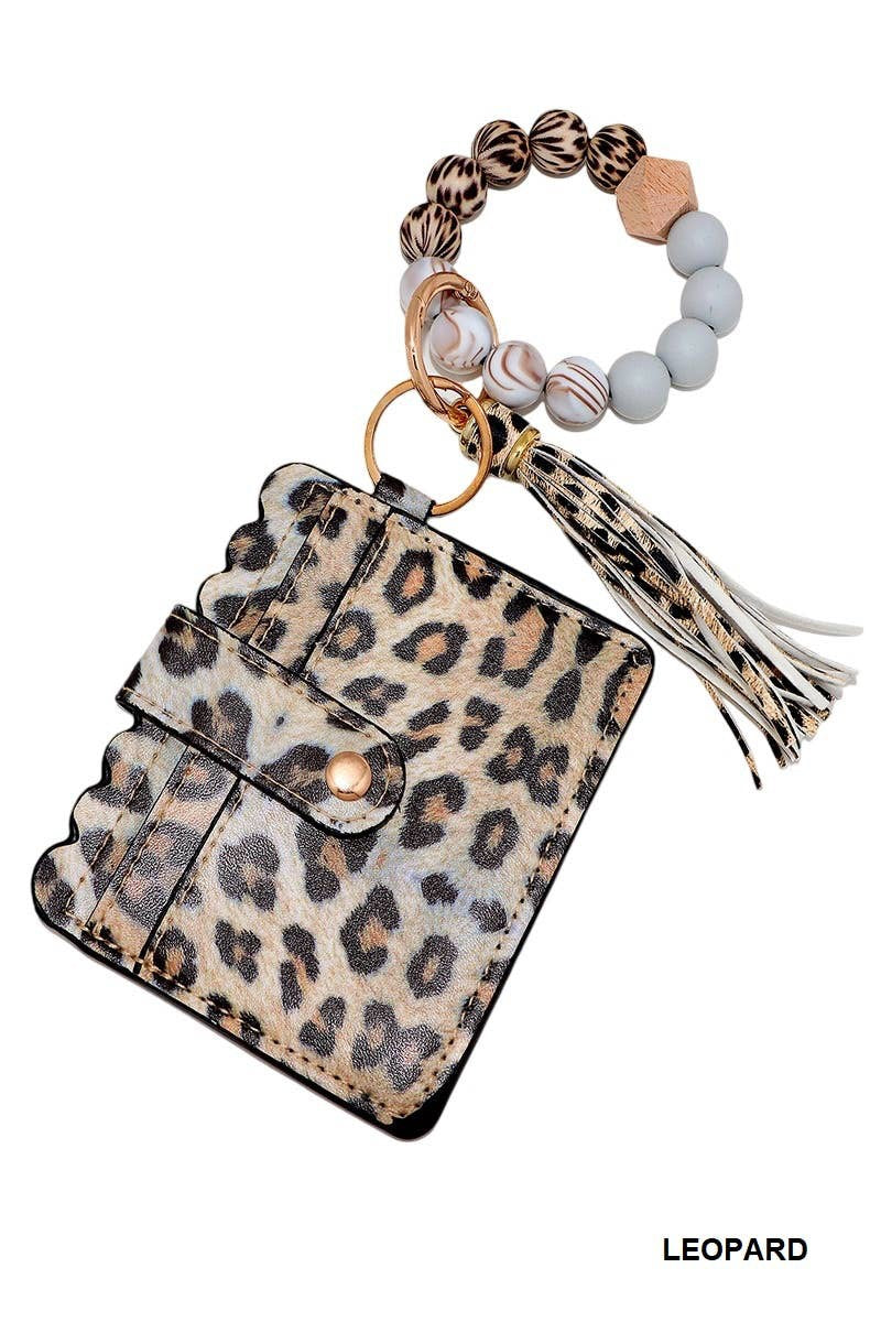 Beaded Bracelet Keychain Wallet|131