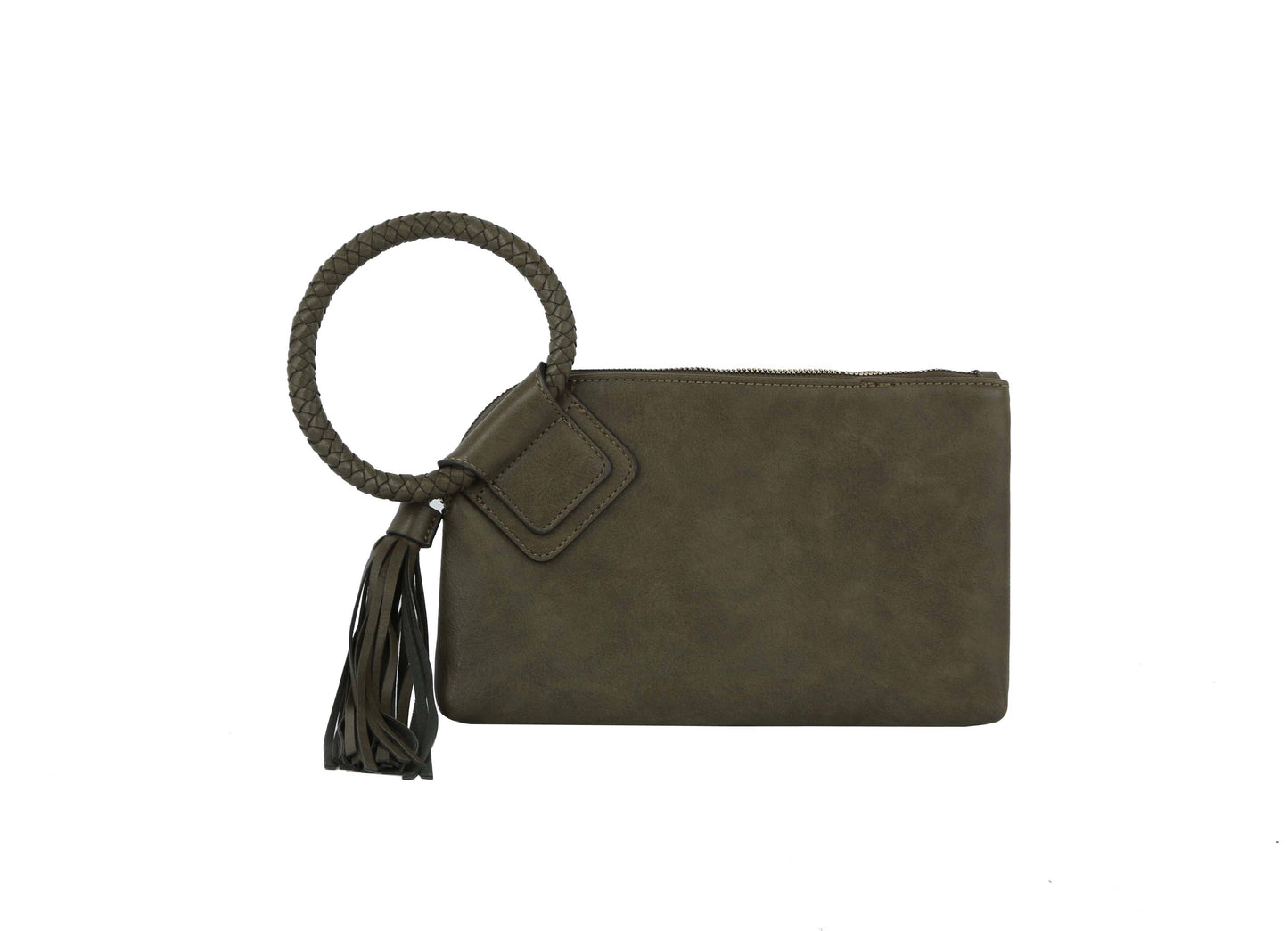 JYM0346 Soft Vegan Leather Wristlet/Clutch