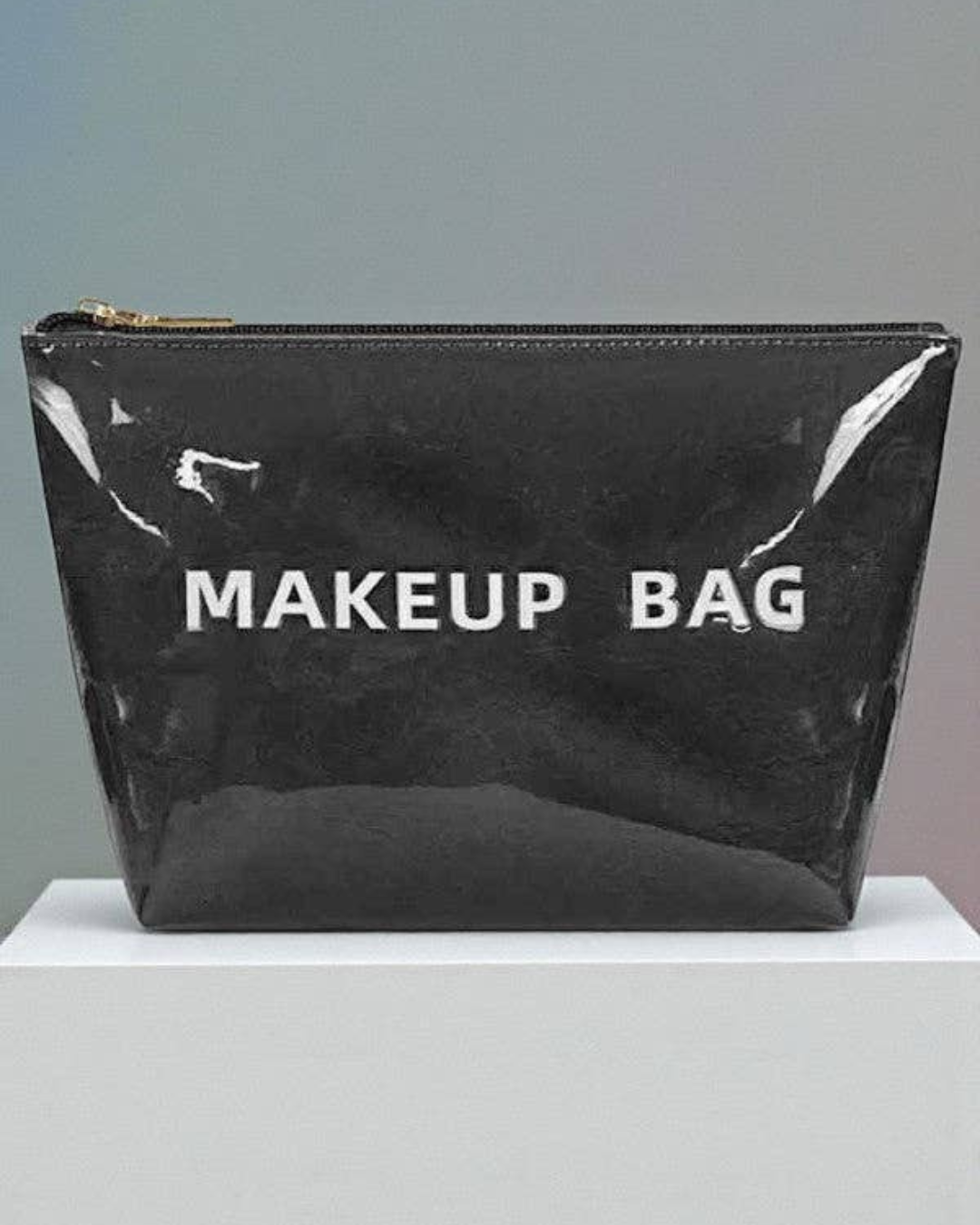 Black Makeup Bag