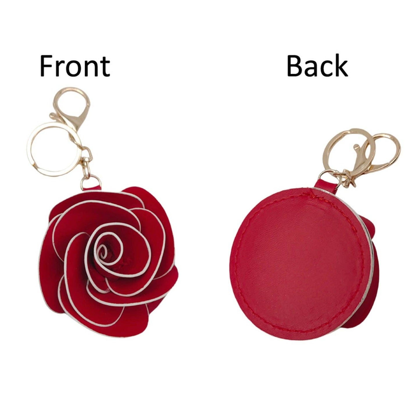Rose Floral Keychain