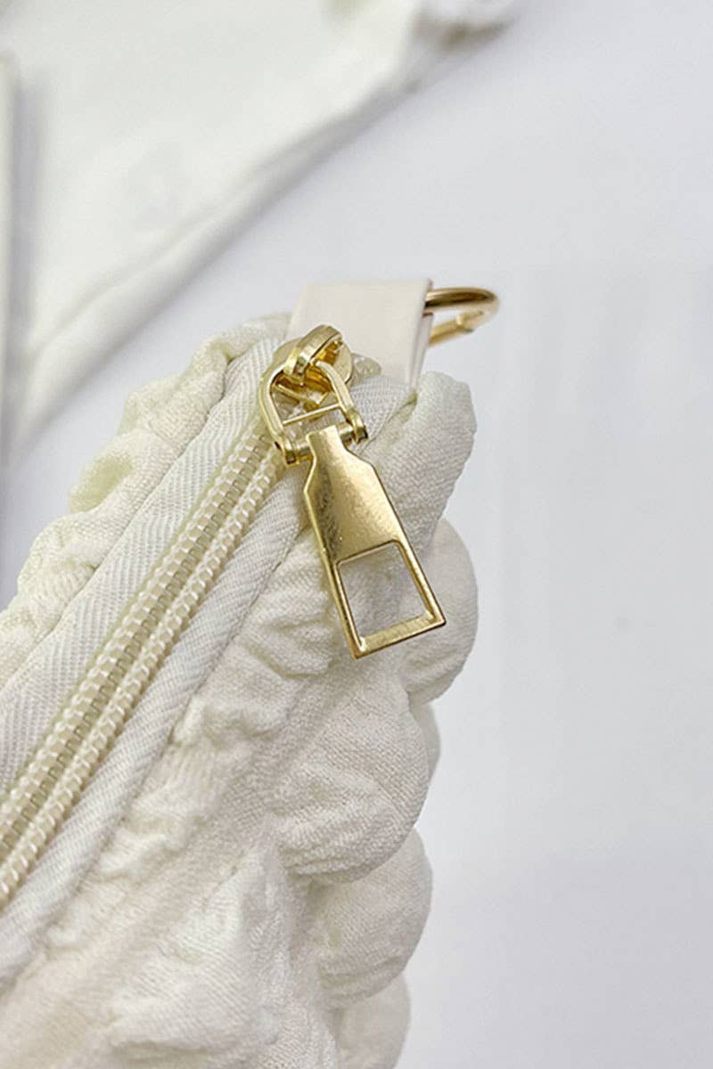 Cloud Puffy Pleated Crossbody Shoulder Bag