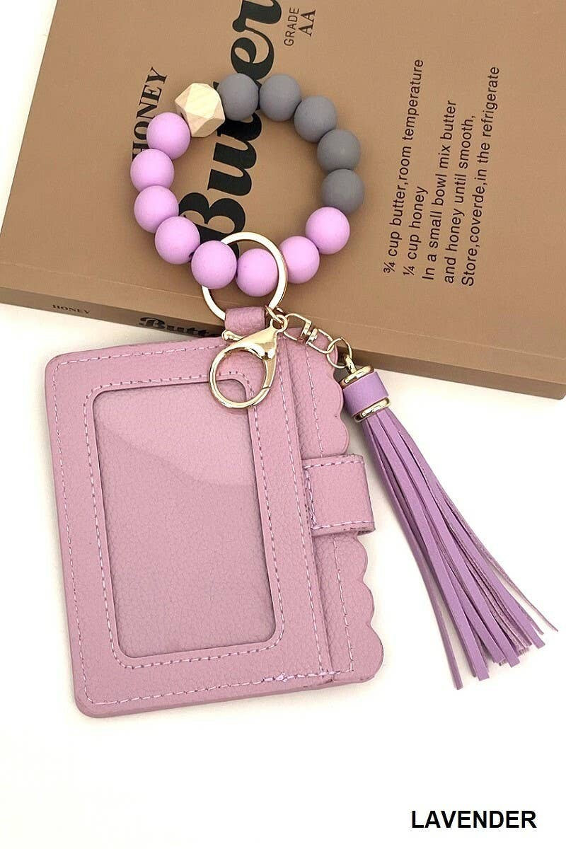 Beaded Bracelet Keychain Wallet|133