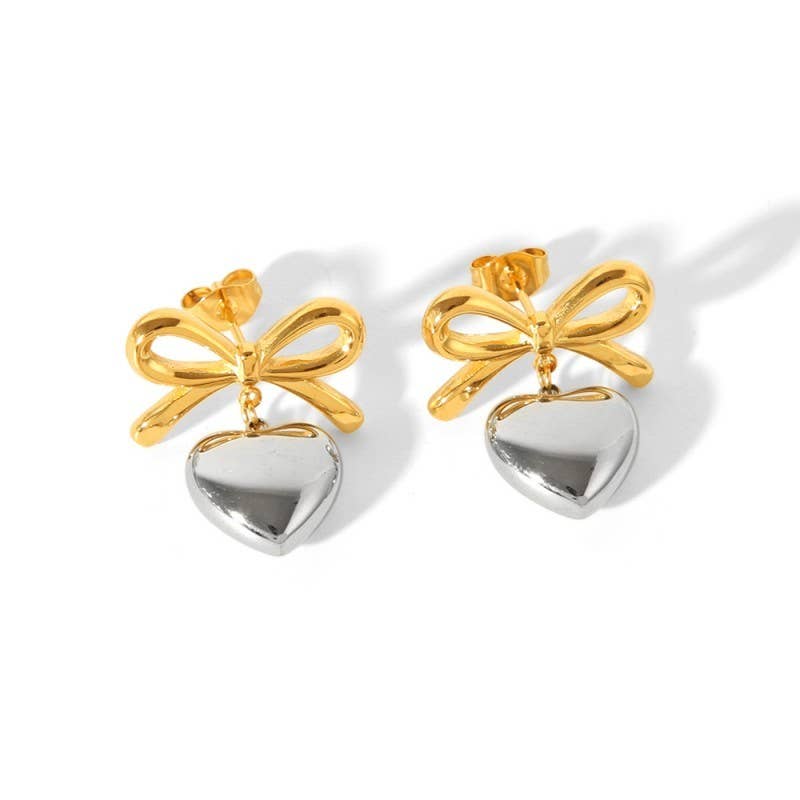 18K Stainless Steel Tarnish Free Waterproof Studs | 40E370