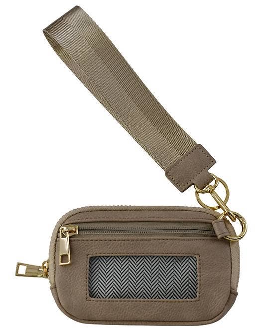AD005 Zip Wallet With ID Window
