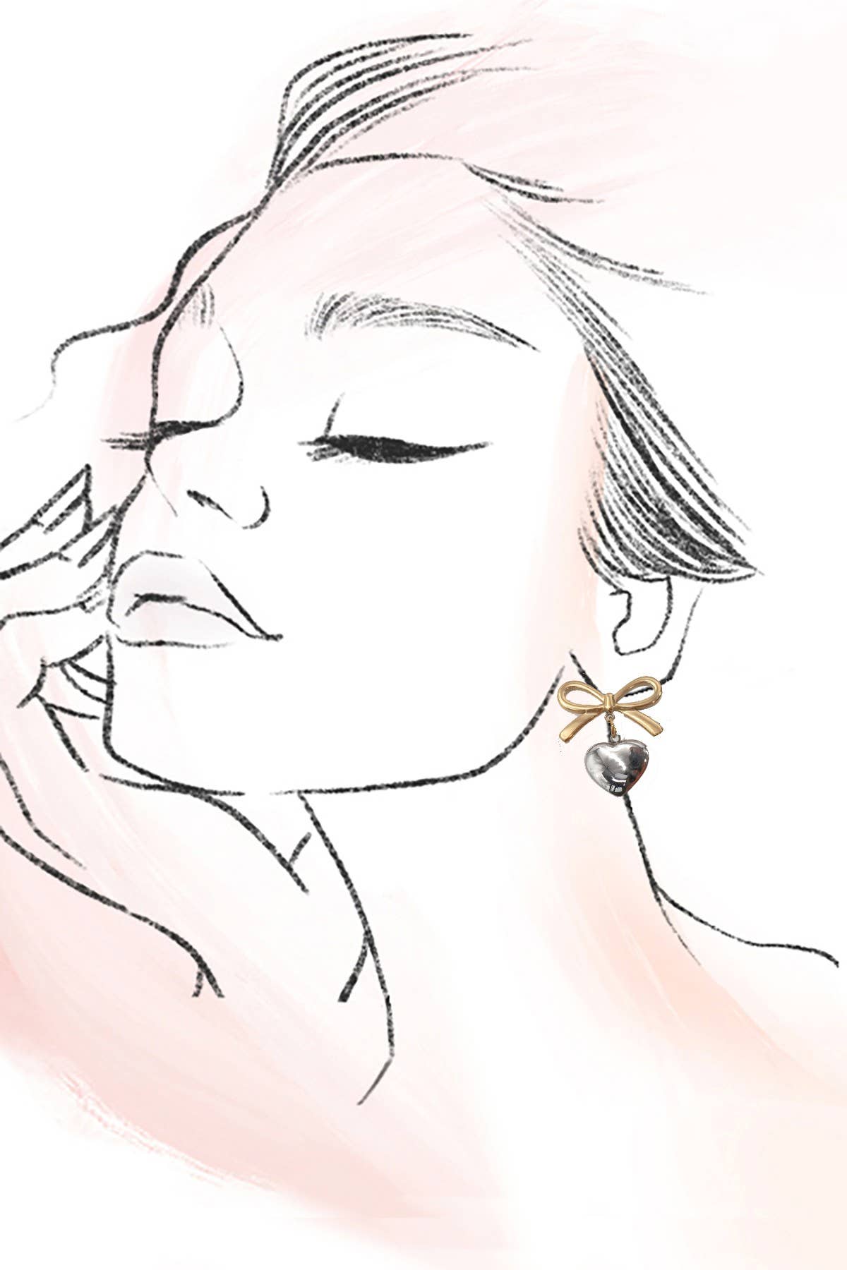 18K Stainless Steel Tarnish Free Waterproof Studs | 40E370