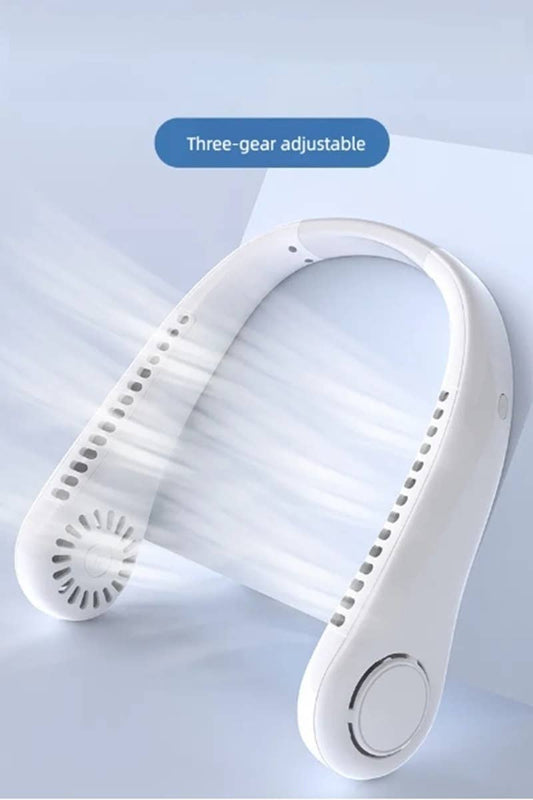 ',, Portable Hands Free Bladeless Neck Fan