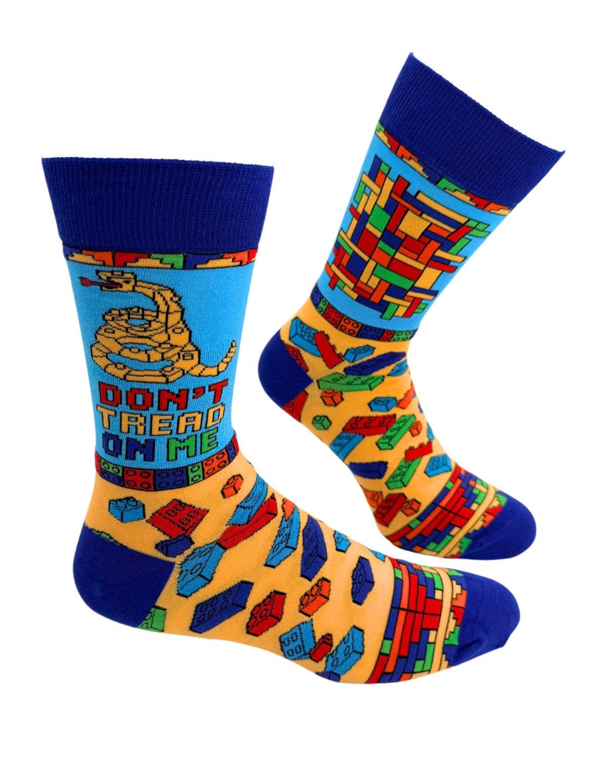 Don't Tread On Me Men's Novelty Crew Socks