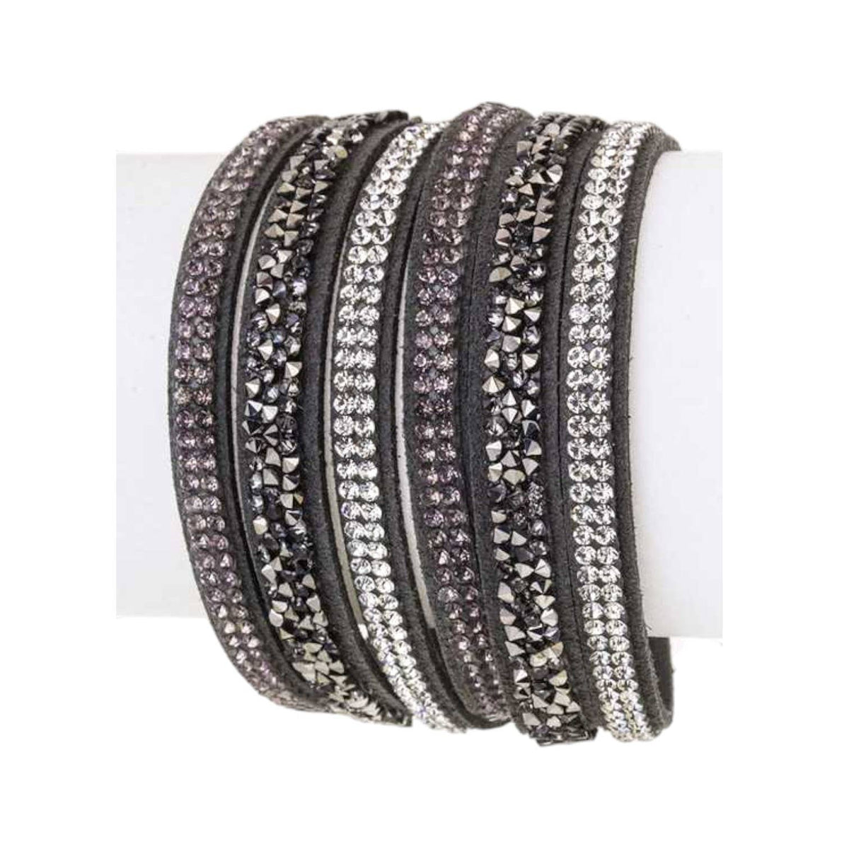 Crystal Layer Wrapped Cuff