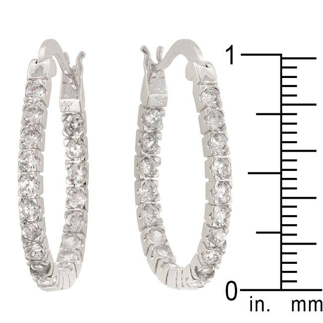 Inside-out Hoop Earrings