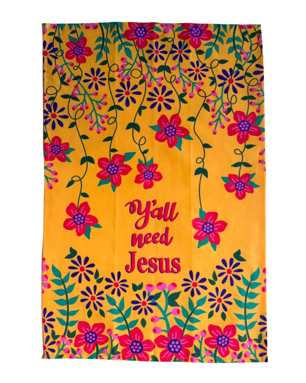 Y'all Need Jesus - Cotton Kitchen Towel