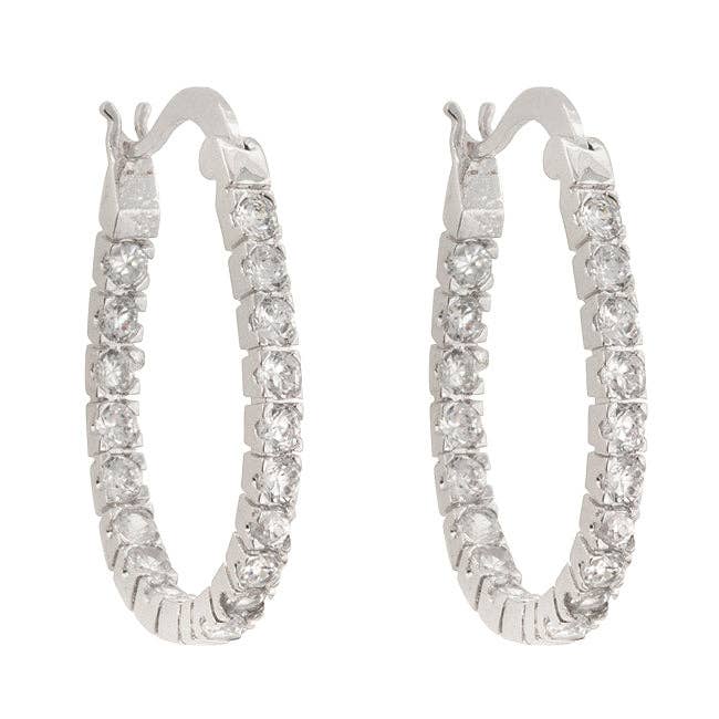 Inside-out Hoop Earrings