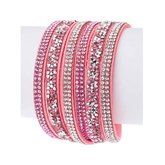 Crystal Layer Wrapped Cuff
