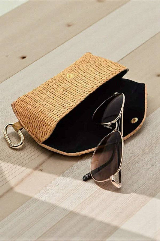 Banksi Woven Eyeglasses Case