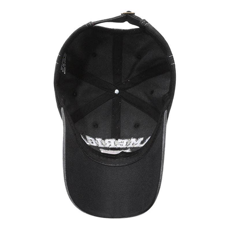 Vintage America Flag Embroidered Baseball Cap
