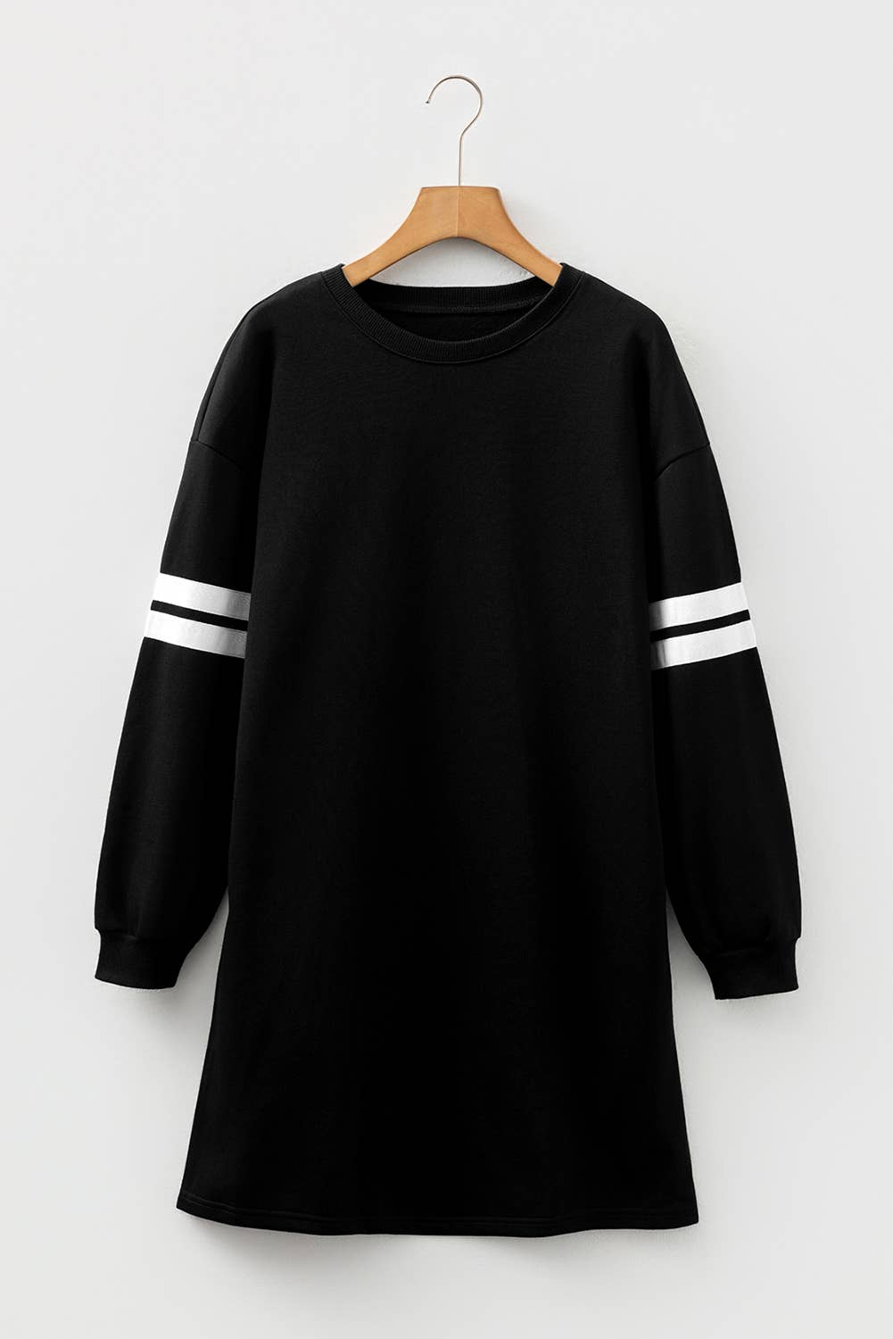66 Fall 2026 Stripe Women Sweatshirt Mini Dress (S-XL)