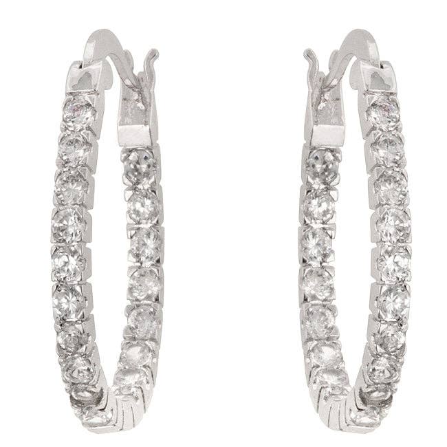 Inside-out Hoop Earrings
