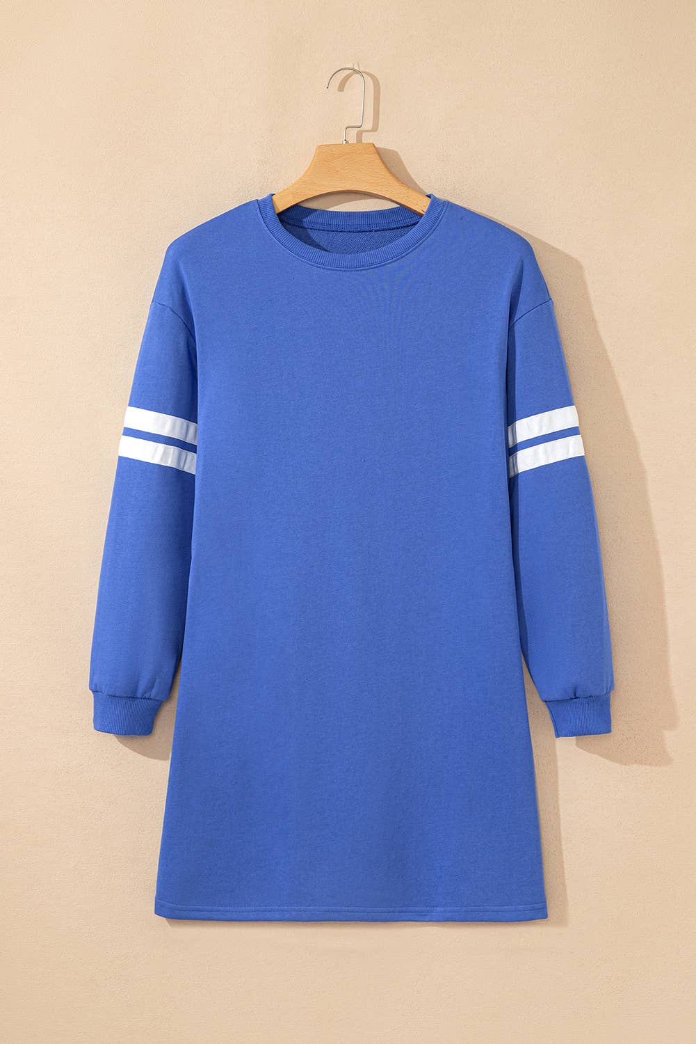 66 Fall 2026 Stripe Women Sweatshirt Mini Dress (S-XL)