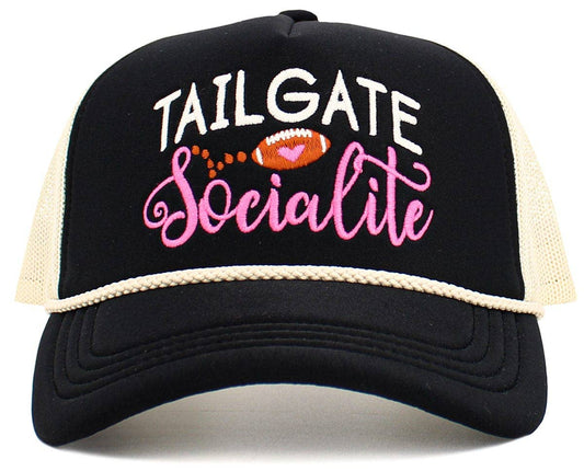 Tailgate Socialite Meshback Baseball Cap BLK