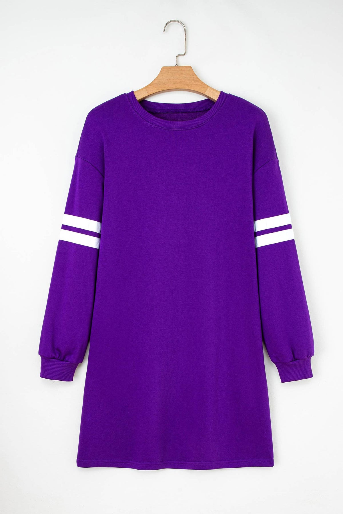 66 Fall 2026 Stripe Women Sweatshirt Mini Dress (S-XL)