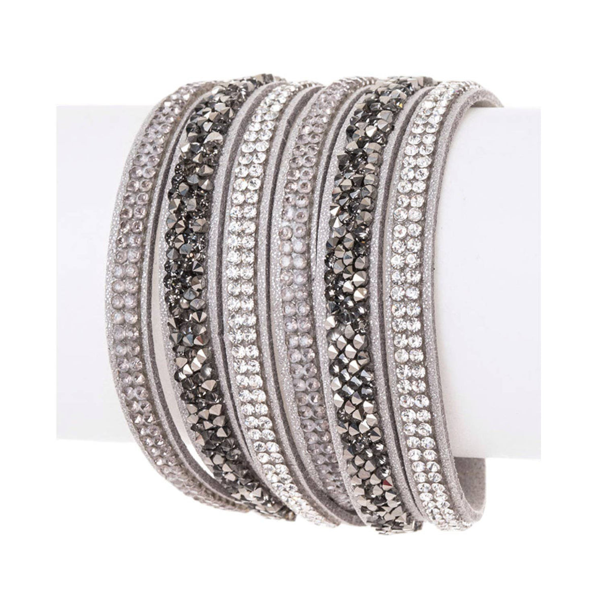 Crystal Layer Wrapped Cuff