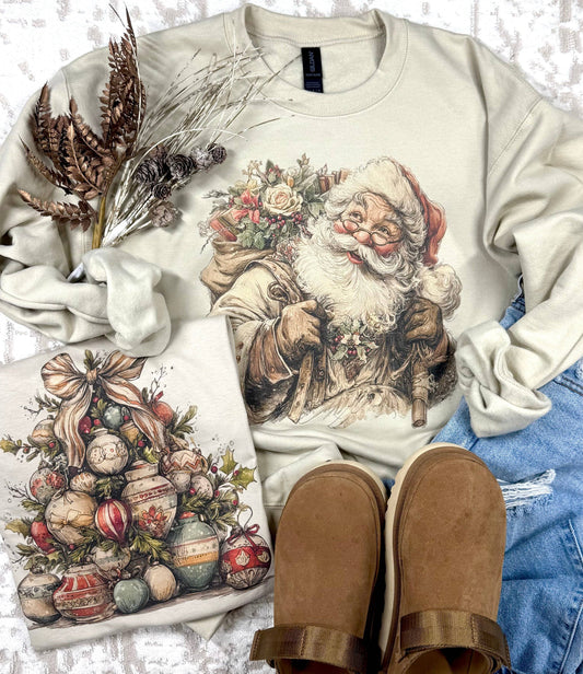 Vintage Christmas Graphic Tees and Sweatshirts