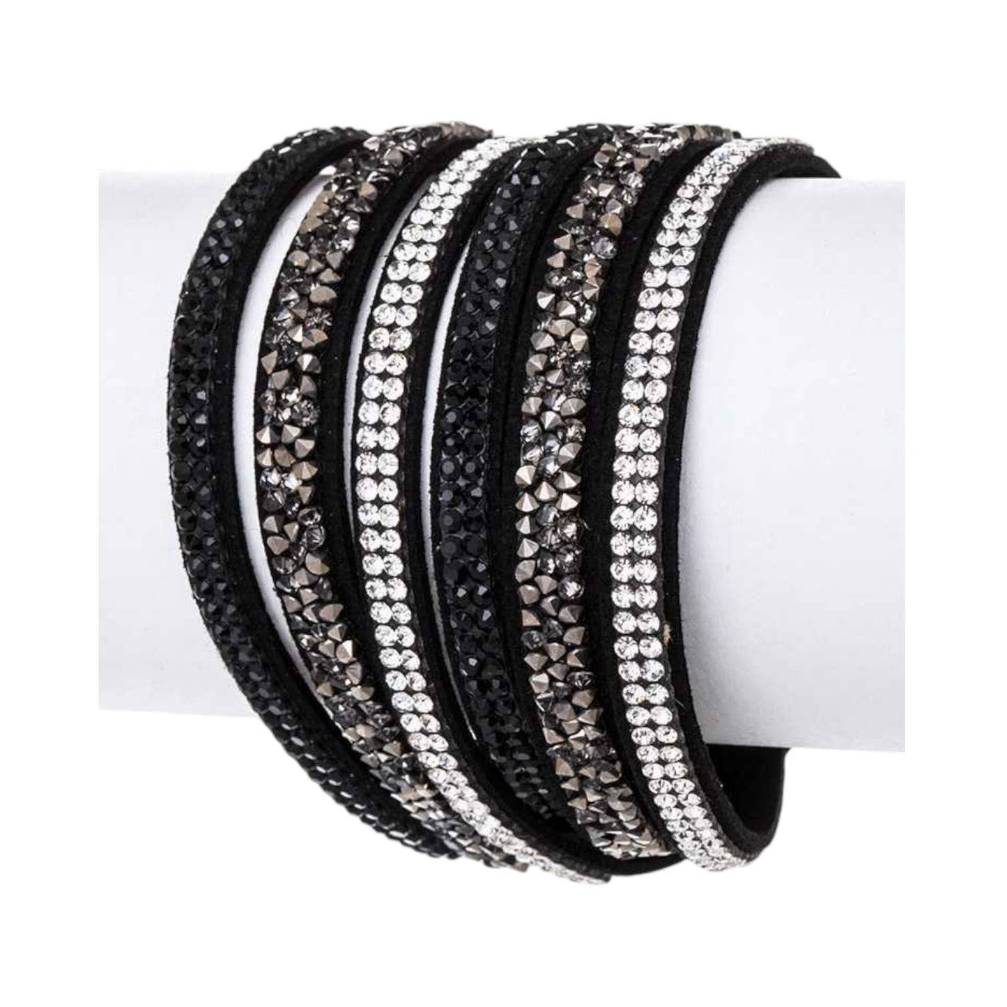 Crystal Layer Wrapped Cuff